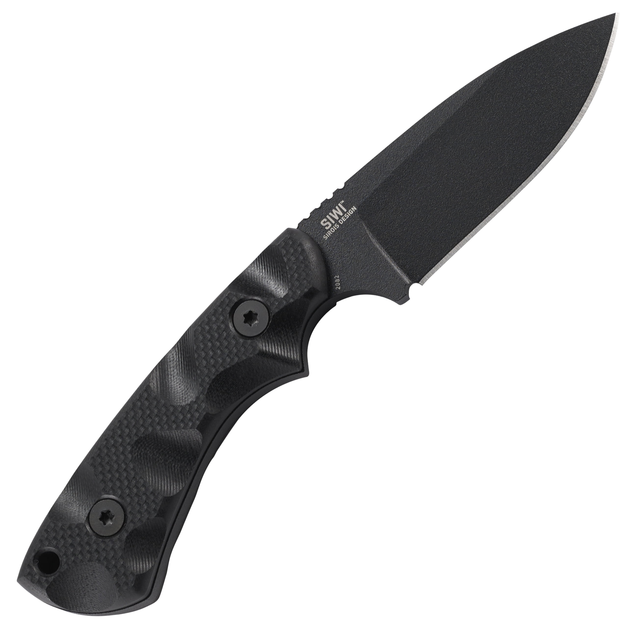 CRKT Siwi Fixed Blade Knife with Sheath: SK-5 Plain Edge Blade, G10 Handle, 2082