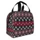 thumbnail image 2 of Easygdp red Minimalist Snowflake Bolsa Térmica Premium - Tela Oxford Impermeable, Gran Capacidad, Bolsillo Frontal, Unisex para Trabajo, Escuela, Actividades al Aire Libre y Picnics, 2 of 8