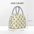 thumbnail image 2 of Easygdp Avocado Playing Music Bolsa de Almuerzo Insulada Grande, Forro de Aluminio, Diseño Espacioso, a Prueba de Fugas, Ideal para Trabajo, Picnics, Viajes y Actividades al Aire Libre, 2 of 6