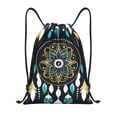 thumbnail image 1 of Fotbe Boho Dreamcatcher Bolsa Mochila con Cordón Estampada, Bolsa de Gimnasio Deportiva, Bolsa Cinch, Bolsa con Cordón para Hombres y Mujeres-Medium, 1 of 6