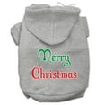 thumbnail image 4 of mirage 62-25-11 smrd merry christmas screen print pet hoodie red - size sm, 4 of 11