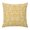 Turmeric Yellow, White, Gold, variant on Throw Pillow Covers 24x24 Inch, Botanical Rose Bud Decorative Pillow Cases for Couch Sofa Bed, Vintage Tan Brown Floral Leaves Farmhouse Cotton Linen Square Home Decor Pillowcases with Hidden Zipper