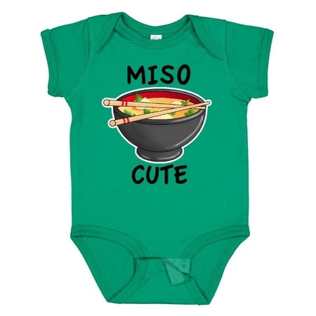 

Inktastic Miso Cute with Miso Soup Gift Baby Boy or Baby Girl Bodysuit