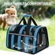 thumbnail image 5 of Pet Cat Carrier Bolso al aire libre Bolsa plegable para mascotas Bolsa de viaje para mascotas (Azul S), 5 of 8