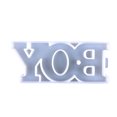 thumbnail image 1 of Moldes De Epoxi Molde de resina para letras, moldes de fundición de resina epoxi, mesa de Navidad DIY, decoración del hogar Tmvgtek Libre de BPA, 1 of 4