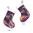 thumbnail image 3 of Yiaed Astronaut Dolphin Print Christmas Stockings, Christmas Stockings Hanging Ornaments, Christmas Stockings for Family Christmas Holiday Decorations, 3 of 7