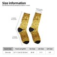 thumbnail image 3 of Women'S Novelty Funny Crew Socks Men'S Gold Coins Amazing Design Socks, 3 of 7