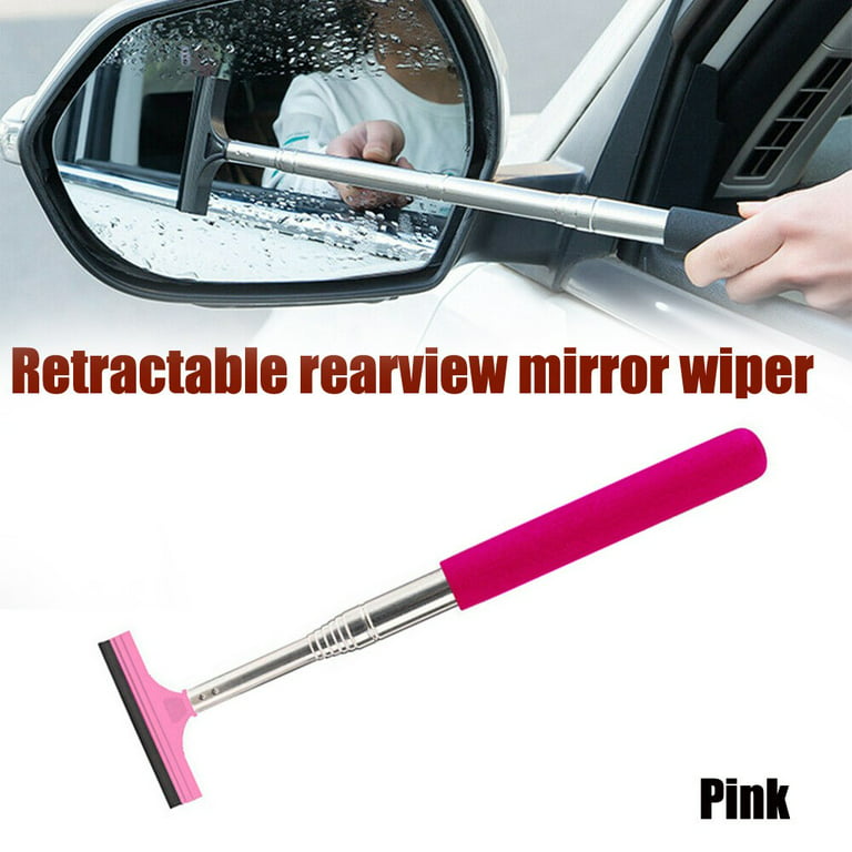 Retractable Rear-View Mirror Wiper Waterproof Anti-Glare Anti-Fog