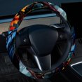 thumbnail image 2 of Crow 14.5 Inch Printing PVC Leather Steering Wheel Cover Auto Accessories, 2 of 6