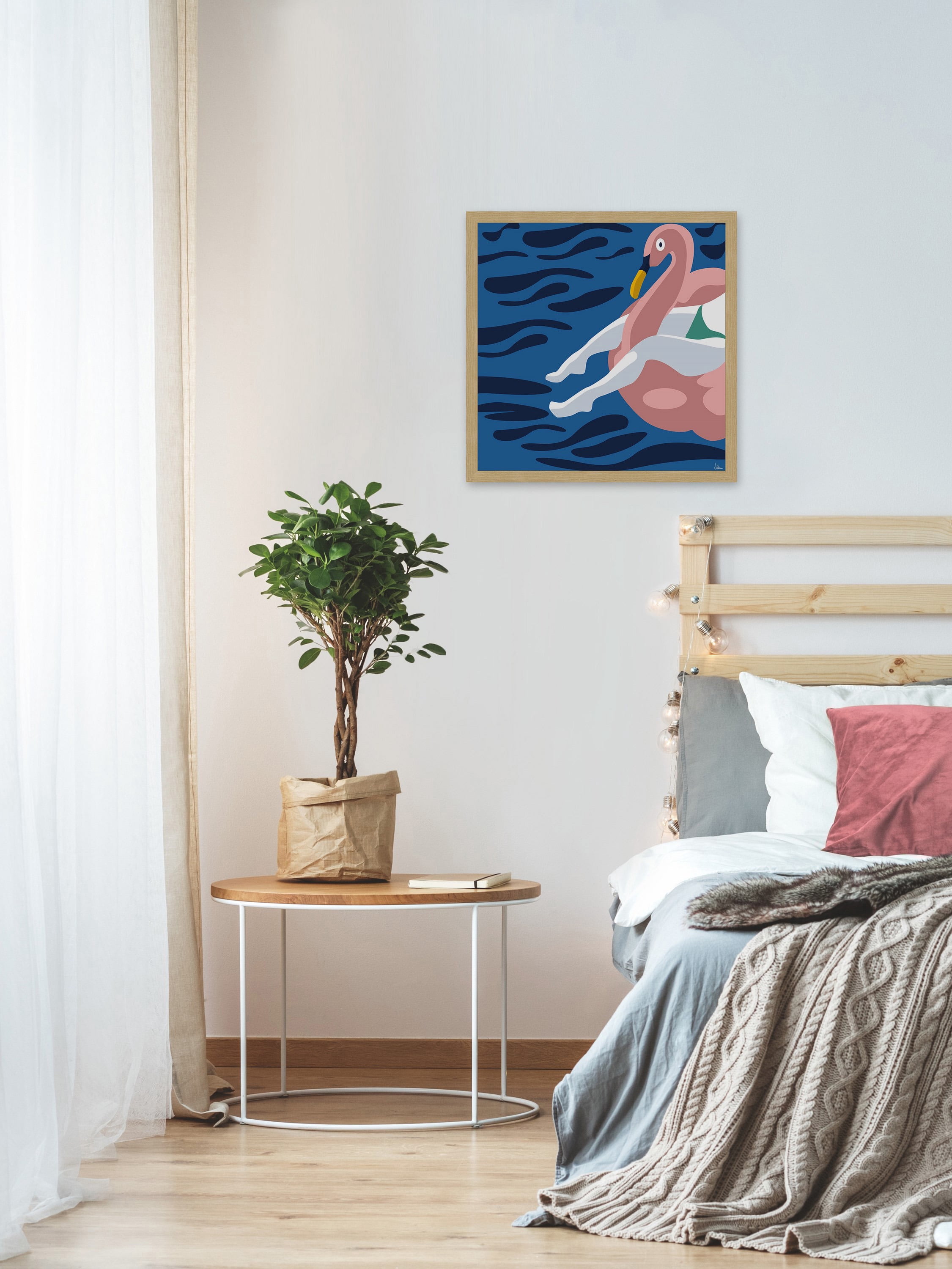 If You Love the Sun Framed Painting Print