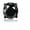 Black 6mm, variant on Strong Magnetic Ear Stud Clip Earrings Zircon Magnet Earrings Non Piercing-Gold 6mm