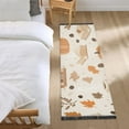 thumbnail image 3 of Yayeee Runner Rug for Bedroom 2'x6' Machine Washable Hallway Non Slip Mat, Orange Fall Pumpkin, 3 of 8
