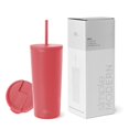 thumbnail image 1 of Vaso aislante Simple Modern Classic, 590 ml, color coral especiado, 1 of 7