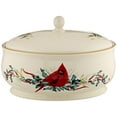 thumbnail image 1 of Lenox Plat à Casserole Couvert pour Recevoir les Salutations d'Hiver, 1 of 1