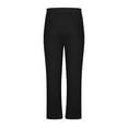 thumbnail image 4 of Sweatpants for Men- Wide Leg Loose Solid With Pockets Zip-up Gym Men‘s Pants Blue L, 4 of 4