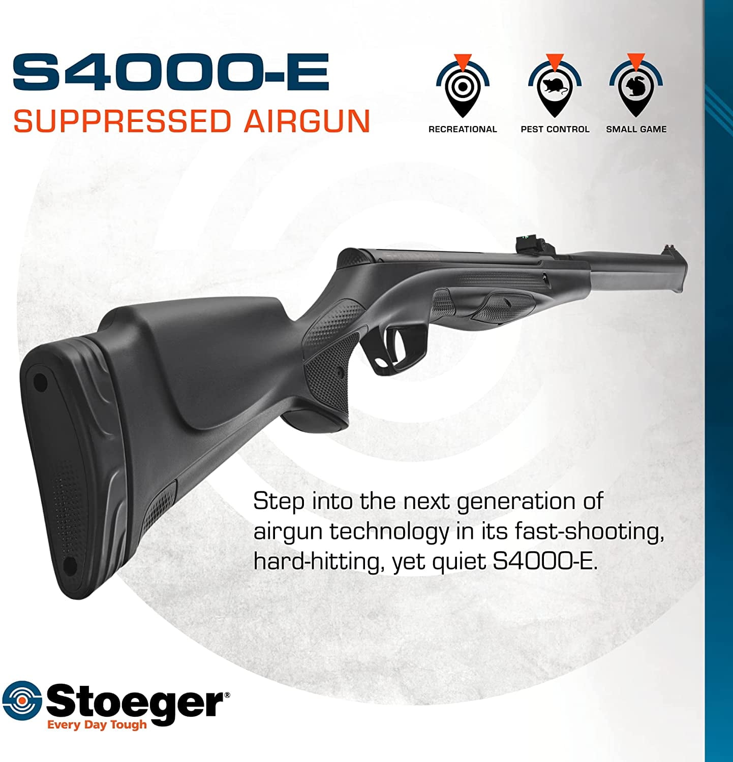 Stoeger S4000-E 22 Caliber Pellet Air Rifle