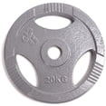 thumbnail image 1 of Disco de peso Unifitness  gris de 20 kg, 1 of 1