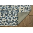 thumbnail image 5 of Linon Outdoor Washable Area Rug Collection, Smoke and Blue, 2' x 3', 5 of 7