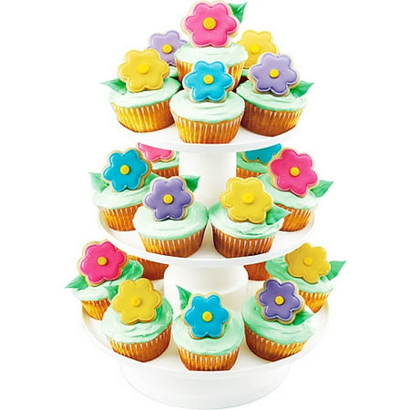Wilton Stacked 3 Tier Cupcake And Dessert Tower Display Stand