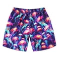 thumbnail image 3 of CONZONE Mens Casual Shorts Elastic Waist Summer Shorts for Men Casual Graphic Lightweight Loose Fit Vacation Beach Shorts With Pockets, 3 of 3