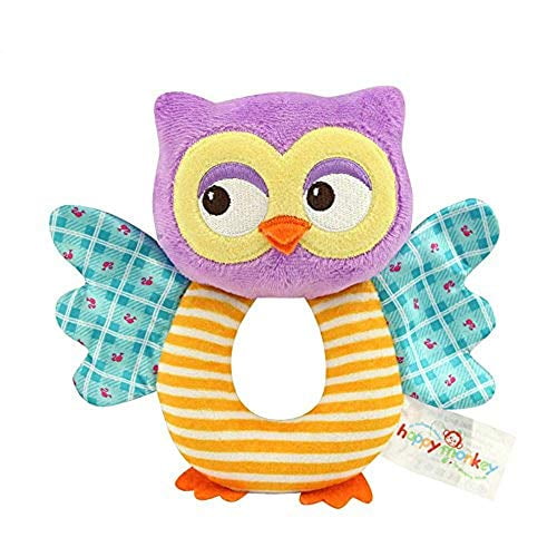 Teytoy Owl Soft Rattle Toy For Over 0 Months Walmart Com Walmart Com