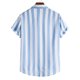 thumbnail image 4 of Camisas de Manga Larga para Hombres Moda Casual Impresión Cuello de Vuelta Blusa Transpirable para Diario Y de Negocios, 4 of 5
