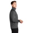 thumbnail image 4 of Sport-Tek &174; Pull en Molleton Technique 1/4-Zip. F247 2XL Chiné Graphite, 4 of 4