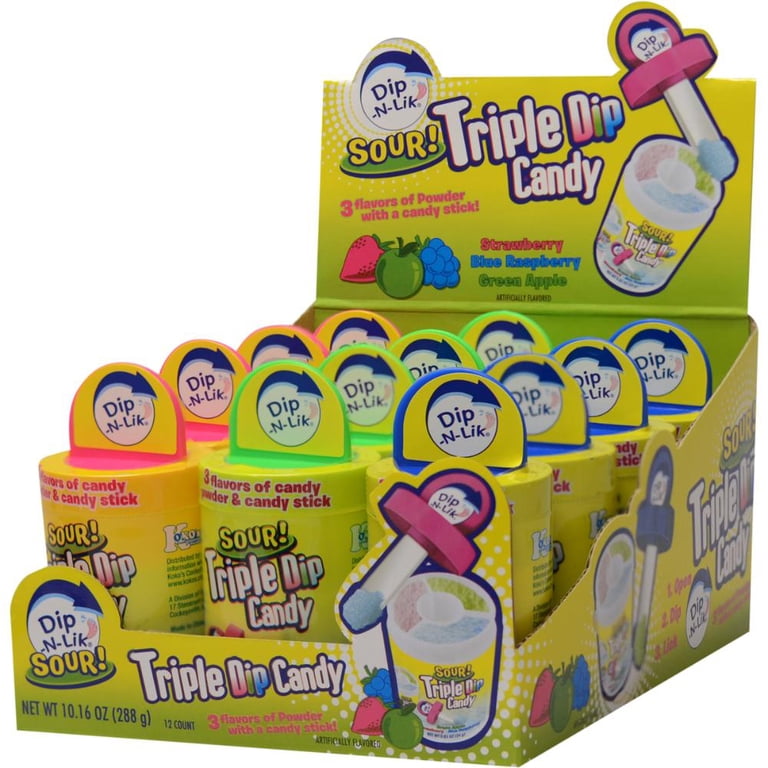 candy tobacco dip Best Selling Fat Cut Bundle when you add this fun treat to the office candy jar or break room Koko's Sour Triple Dip Candy