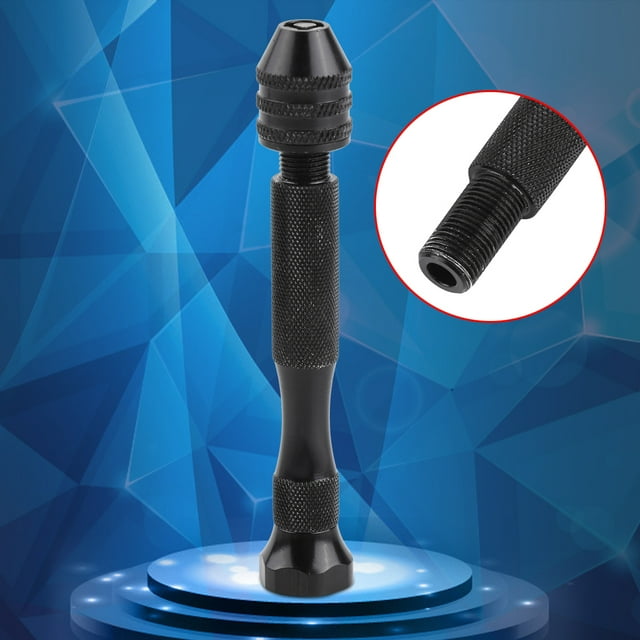 Taladro Manual Con Tornillo De Banco, Juego De Mini Brocas Helicoidales Manuales, Herramientas Rotativas De Precisión Para Joyería, Madera, Plástico Y Resina