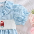 thumbnail image 5 of JUMEYU Baby 4th of July Bodysuit Boy Baby Cartoon Bodysuit Short Sleeve Romper Rompers 0 3 6 9 12 18 24 Months (Blue,12-18 Months), 5 of 7