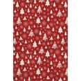 thumbnail image 2 of Addison Rugs Mayfield Premium Machine Washable Transitional Holiday Red Rectangle Rug, 10' x 14', 2 of 7