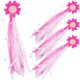 thumbnail image 2 of Bike Streamers Set of 4 Durable Glittery Ribbons Tassels for Handlebar Scooter Tricycle Decoration Easy to Attach Fun Riding Accessory, 2 of 4