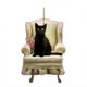 thumbnail image 1 of Adorno colgante para coche con forma de gato, decoración para la vista trasera, divertido avión decorativo, 1 of 4