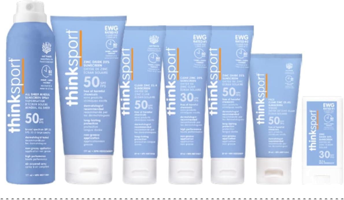 Thinksport Safe Sunscreen Spf 50+, 3oz