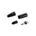 thumbnail image 3 of Monoprice Pro Audio Cable - 3-Pin DMX Terminator - Black | With An Anodized Aluminum Locking XLR Body, Plastic Cap And Rubber Boot, 3 of 6