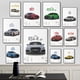 thumbnail image 4 of Cuadro sobre lienzo para pared con diseño de coche de lujo R8 RS7 RS5 PS6 PS4 RSQ8, póster nórdico e impresión de imágenes para pared, decoración del hogar para sala de estar, 4 of 5