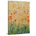 thumbnail image 2 of "Daisy Chain 21" Painting Print on Wrapped Canvas, 2 of 5