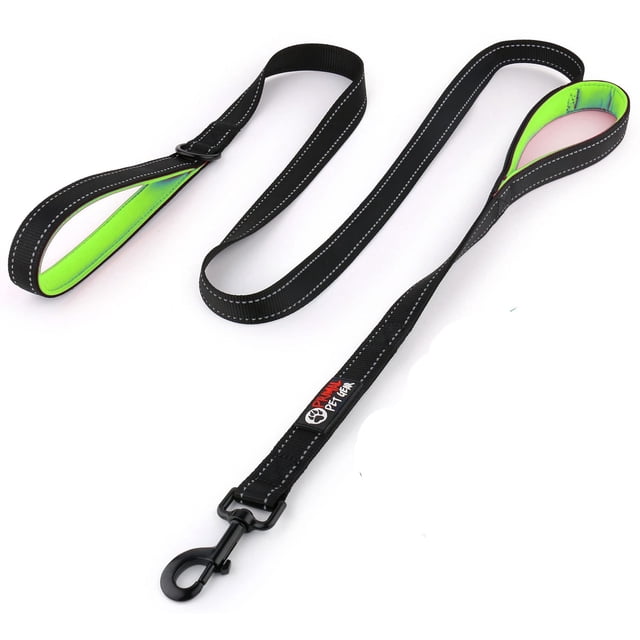 Correa para perros Primal Pet Gear de 1,8 m de largo con doble asa reflectante