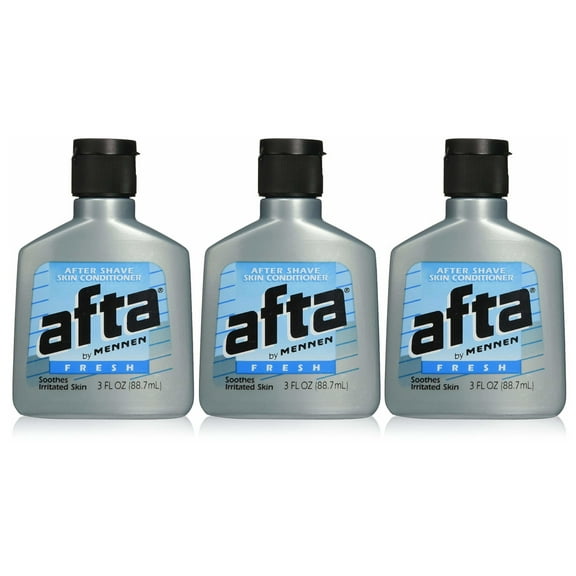 Afta Fresh After Shave Skin Conditioner by Mennen, Fresh 3 oz, 3 Pack