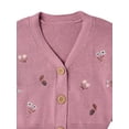 thumbnail image 2 of Modren Moments by Gerber Toddler Girl Embroidered Cardigan Sweater, 12 Months - 5T, 2 of 6