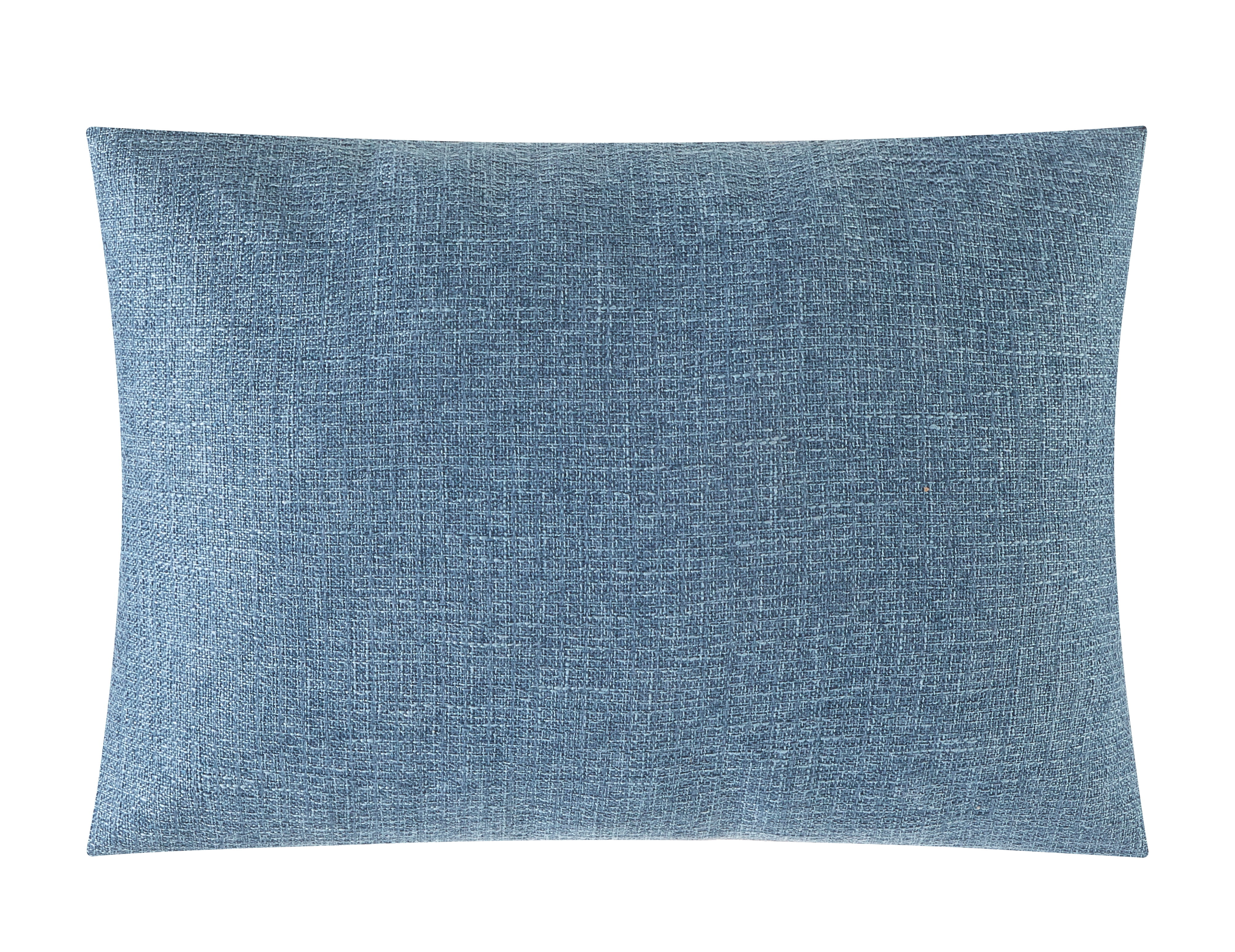 (2 pack) Mainstays Chambray Embroidered Botanical Decorative Throw Pillow, 14 in x 20 in