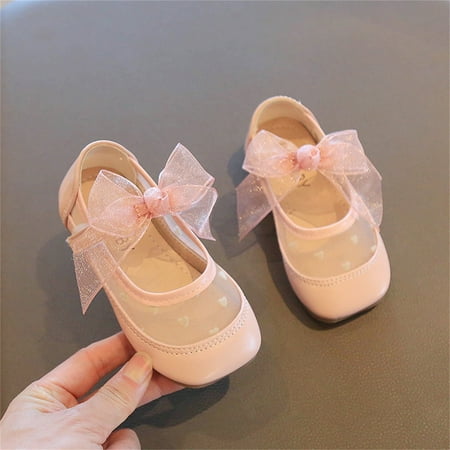 

Summer And Autumn Girls Boots Cute Flat Lace Bow Hook Loop Comfortable Breathable Leisure