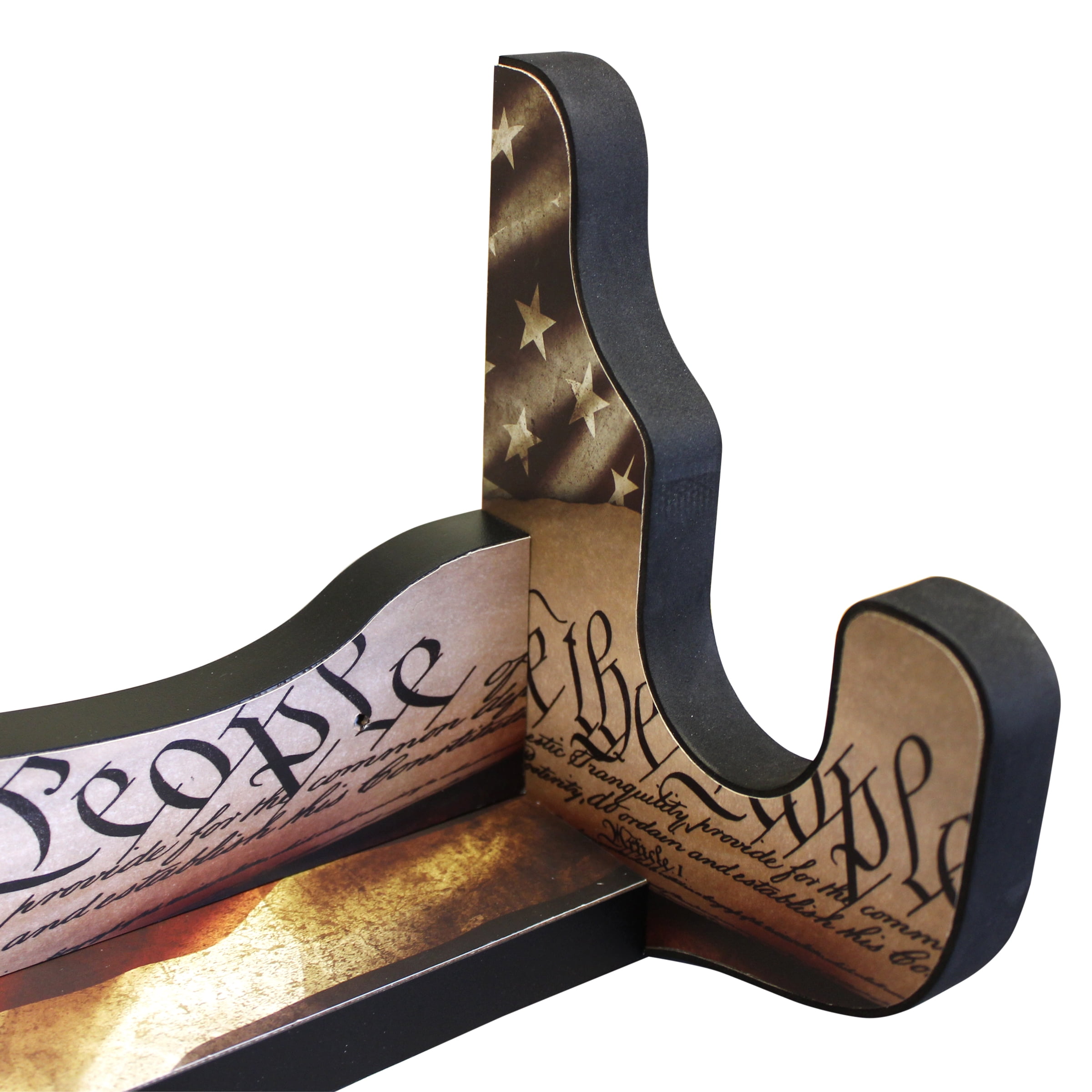 Rush Creek Creations Single Gun Rack Americana Finish