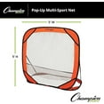 thumbnail image 2 of Champion Sports Pop Up Multi Net - Adjustable Multifunction 5x5 Pop up Net - Easy Assemble Pop Up Net, 2 of 5