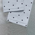 thumbnail image 5 of zbxnLI Girls Knitted Leggings Elastic Waist Polka Dots Bottoms Fashion Comfy Casual Pants for Kids 2-13 Years, 5 of 5