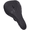 All Black, variant on Sagargo for Downhill Mountain Biking Mountain Bike Seat Contoured Shape Design Black and Silver