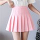 thumbnail image 1 of Minifalda negra, falda de tenis para mujer, Falda plisada de cintura alta, falda blanca Kawaii, pantalones cortos de tenis, faldas, uniforme escolar sólido para chica Tan Jianjun unisex, 1 of 2