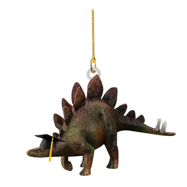 onlyliua Ofertas Colgante Creativo de Dinosaurio con Sombrero de Graduación para Decoración Del Hogar, Colgante Acrílico