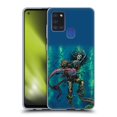 thumbnail image 1 of Head Case Designs Officially Licensed David Lozeau Colourful Grunge Diver And Mermaid Soft Gel Case Compatible with Samsung Galaxy A21s (2020), 1 of 7