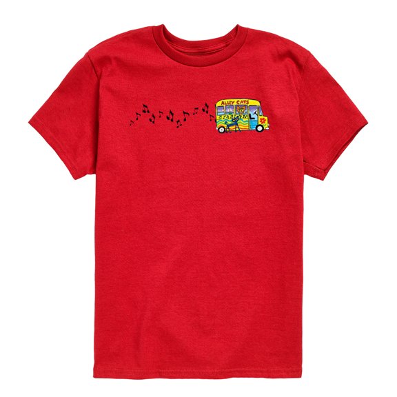MerryMakers - Ptc Bus Horizontal Chest - Youth Boys Short Sleeve Graphic T-Shirt